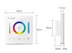 Nástěnný ovladač (kontroler) Mi-Light P3 pro RGB/RGBW/RGB+CCT LED pásky, 12-24V, 15A